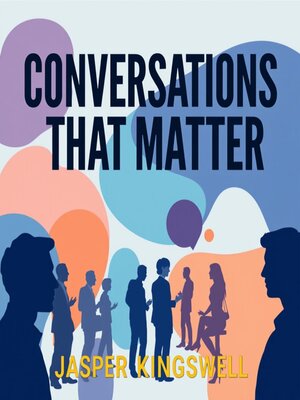 cover image of Conversations That Matter